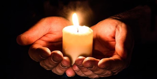 Candlelighting Day für verwaiste Eltern